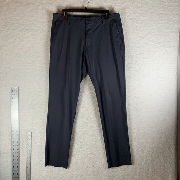 Rhone Commuter Classic Chino‎ Pants Men 34 Mid-Rise Pockets Straight Leg 9784 - Picture 1 of 16